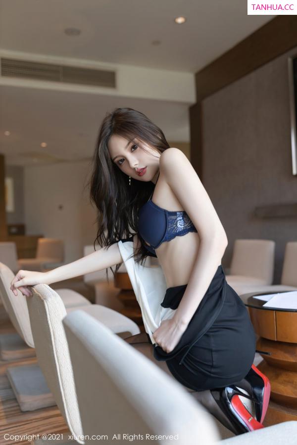 小夕juju  精致女神王心怡 会议室主题系列第47张图片